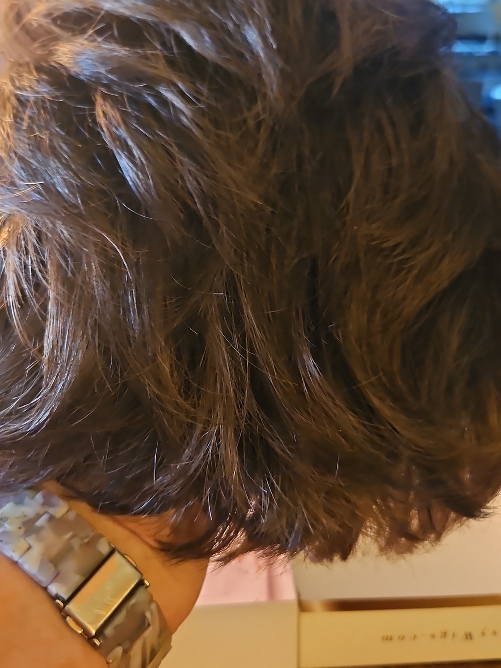 Natural-Look Short Layered Women’s Wig - Brown By ENVY WIGS - Picture 3 of 11